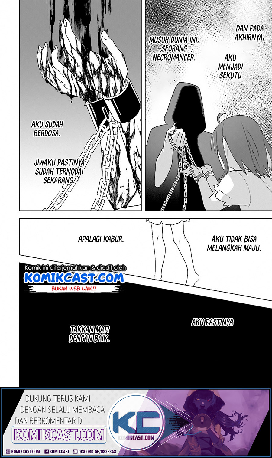 The Undead Lord of the Palace of Darkness Chapter 08 Bahasa Indonesia
